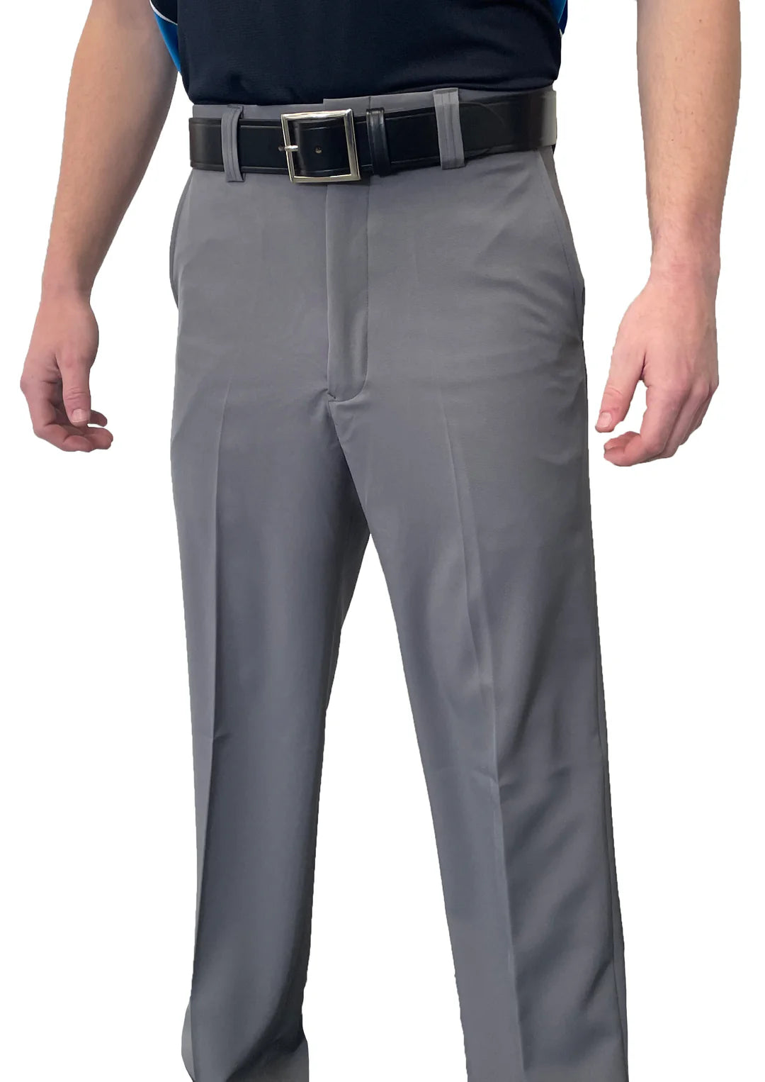 Smitty Men's "Expander Waistband" 4-Way Stretch Flat Front Base Pants - BBS356