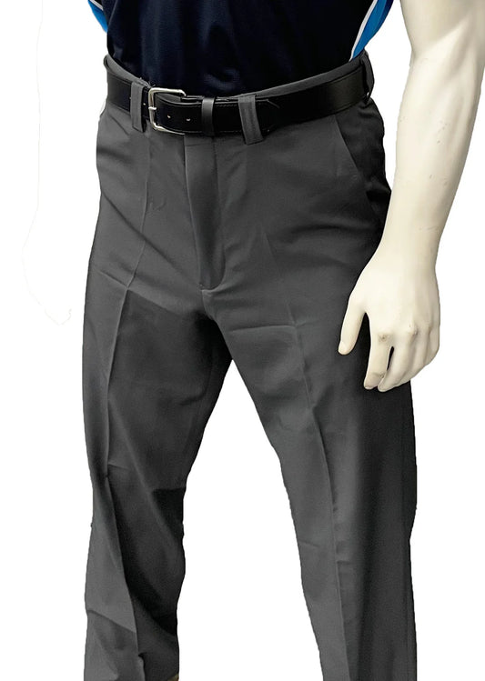 Smitty Men's "Expander Waistband" 4-Way Stretch Flat Front Base Pants - BBS356